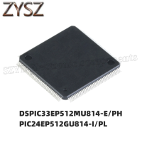 1PCS  TQFP144-DSPIC33EP512MU814-E/PH PIC24EP512GU814-I/PL Electronic components