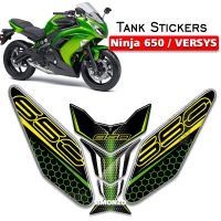 Fit Ninja 650 Fuel Tank Pad Tank Sticker For Kawasaki Versys Accessories Z650 Decal 3D Sticker Fuel Tank Protection Stickers