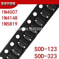 【LZ】✤  100pcs/lot SMD diode 0805 SOD-123 1N5819 1N4007 1N4148 SOD123 SOD-323 1206 1N4148WS 1N5819WS B5819WS SOD323