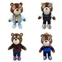 Kanye Teddys หมีของเล่นตุ๊กตาน่ารักการ์ตูนนิเมชั่น Plushie ตุ๊กตาบ้านประดับห้องตุ๊กตาสำหรับเด็กวันเกิดของขวัญคริสต์มาส