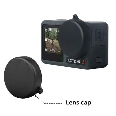 Best Seller!!! OSMO ACTION 3 / OSMO Action Lens Cap Soft PVC ฝาปิดเลนส์ แบบพีวีซีนิ่ม