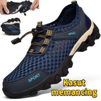 2022 Kasut Memancing Lelaki Kasut Musim Panas Bernafas Bernafas Kasut Sukan Sukan Dan Rekreasi Lelaki Kasut Kasut Mendaki Mens Mesh Fishing Shoes Summer Breathable Wading Shoes Mens Sports And Leisure Running Shoes Mesh Hiking Shoes-Women