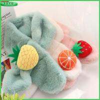 YUYU Cute Winter Comfortable Imitation Rabbit Fur Kids Scarf Neck warmer