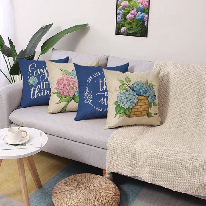 18-x-18-set-of-4-spring-pillow-covers-spring-decorations-home-decor-sofa-couch-cushion-case