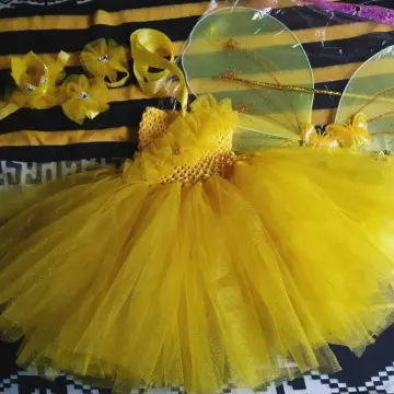 Infant tutu hotsell dress yellow