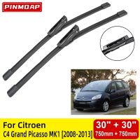 ใบปัดน้ำฝนด้านหน้าสำหรับ Citroen C4 Grand Picasso MK1 2008-2013กระจกหน้าต่างกระจก30 "30" 2008 2009 2010 2011 2012 2013