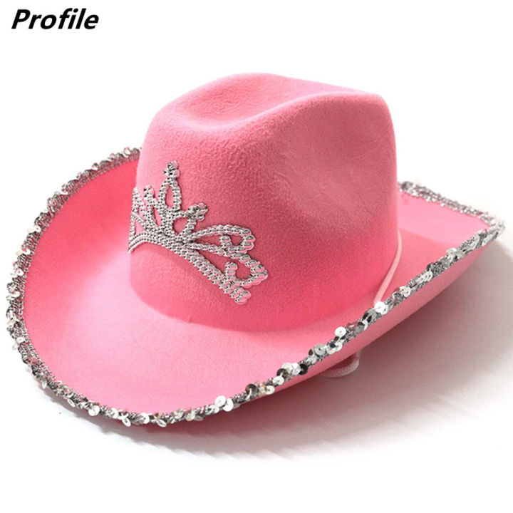 pink-cowboy-hat-feather-edge-letter-crown-cowboy-hat-stage-party-special-jazz-cowboy-hip-hop-new-pink-rope-hat