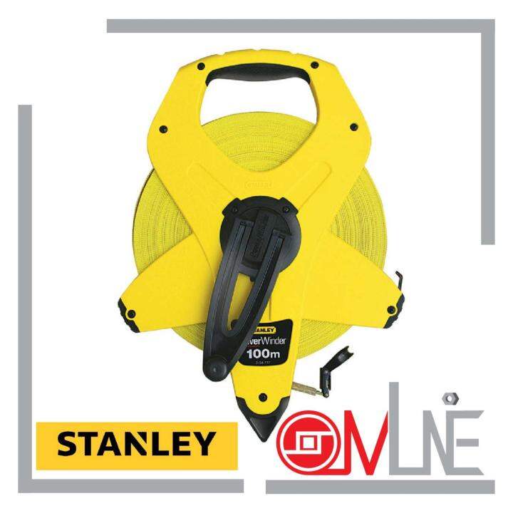 Stanley Hand Tools 34-760 100' PowerWinder™ Open Reel Long Measure Tape