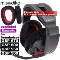 Misodiko อัพเกรดเบาะรองเปลี่ยนที่ครอบหูสำหรับ Sennheiser GSP 670/ 600/ 601/ 602/ 500/ 550หูฟังเกม