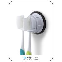 (Flash-Sale) ที่แขวนแปรงสีฟัน ไม่ต้องเจาะ 2 ช่อง  Toothbrush Holder Tilting (2brush) - S40 สบายกระเป๋า ที่ครอบแปรงสีฟัน ที่แขวนแปรงสีฟัน ที่เก็บแปรงสีฟัน ที่แขวนแปรงสีฟันแบบดูดติดผนัง ที่ใส่แปรงสีฟัน