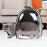 Cat Carrying Bag Kitty Dog Breathable Portable Pet Spacecraft Pet Strap Clear Bubble Backpack for Hiking Travel and Outdoor Use