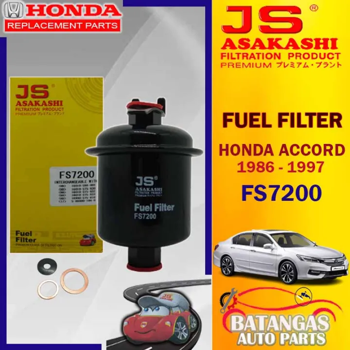 Fuel Filter Honda Accord 19861997 JS Asakashi FS7200 Lazada PH