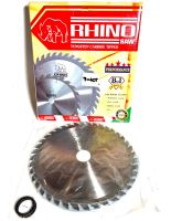 RHINO ใบเลื่อยวงเดือน ขนาด 7 นิ้ว 40 ฟัน ( 7x40T ) ตรา แรด ของแท้ ( ใบเลื่อย / ใบวงเดือน / วงเดือน / ใบวงเดือน 7 นิ้ว / คาร์ไบด์ / ติดฟัน เพรช )