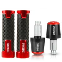 For DUCATI SCRAMBLERCAFE 2019 2020 SCRAMBLER CAFE RACER handle Motorcycle CNC Aluminum Accessories Handlebar Handle Grips Ends  Power Points  Switches