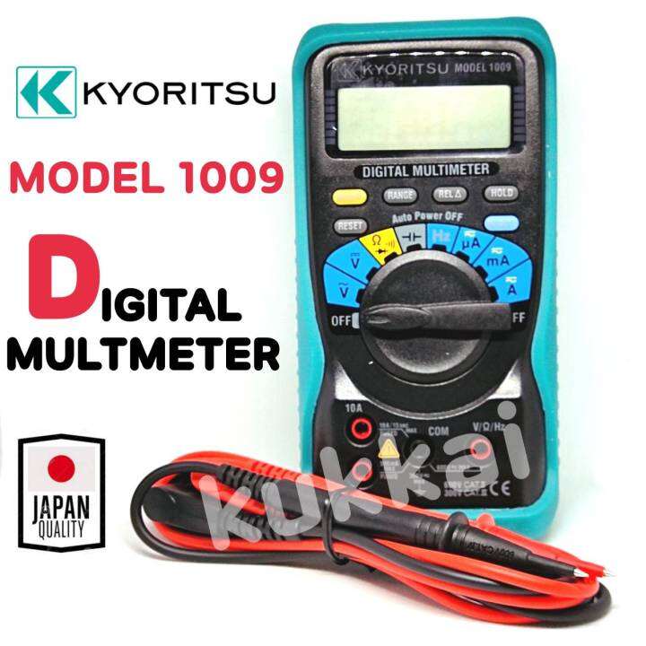 มิเตอร์วัดไฟ ดิจิตอลมัลติมิเตอร์ Digital Multimeter KYORITSU รุ่น 1009