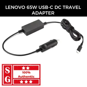 Lenovo 65W USB-C DC Travel Adapter