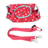 Dog Lift Harness Support Breathable Washable Portable Dog Sling Harness With Dual Lumbar Strips For Small Dogs Red