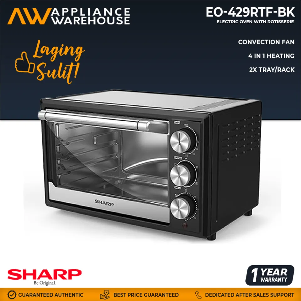 sharp rotisserie microwave oven