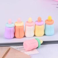 Kawaii Mini Milk Baby Bottle 3D Cans DIY Resin Craft Decoration Charm Crafts Doll House Kitchen Toy Accessories