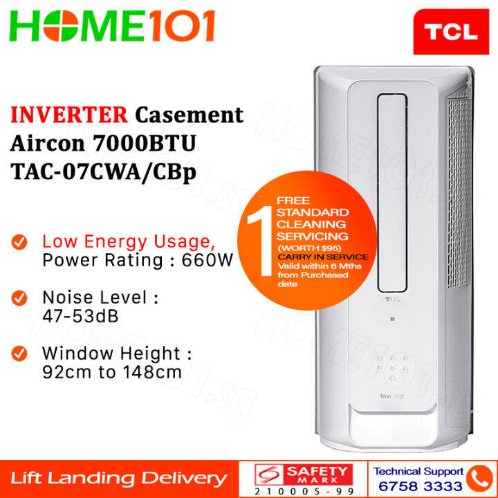 tcl casement aircon