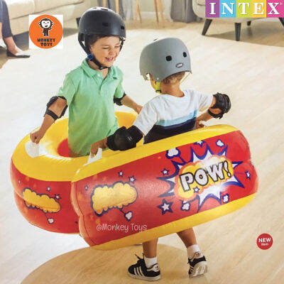 Monkey Toys ห่วงยางปั๊มเปอร์ 80x38cm KA-POW Bumper INTEX 44601