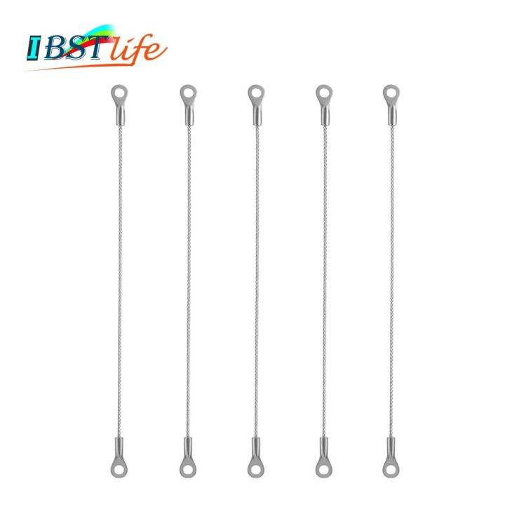 5X Door Restraint Kit Flexible Lanyard Cable Cupboard Door