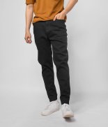 Quần jogger Routine - Quần jogger jeans màu đen DPA015 - Shop LASTORE