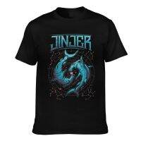 Jinjer Shark Logo Metal Rock Hot Sell Diy Customized MenS Casual Tee