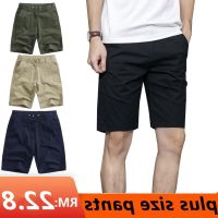 COD SDFERTREWWE Seluar Pendek Lelaki Cotton Short Pants Men Shorts Casual Sport Beach Fashion Short Pants Men Jogger Shorts