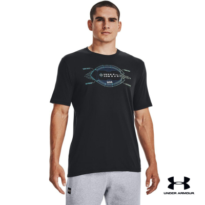 Under Armour UA SCHEMATIC BALL FTBL SS อันเดอร์ อาร์เมอร์ เสื้อฟุตบอลสำหรับผู้ชาย