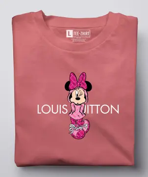 Louis Vuitton Minnie Mouse Black Yellow US T-Shirt