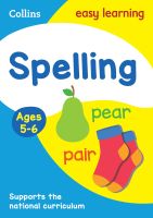 หนังสืออังกฤษใหม่ Spelling Ages 5-6 : Ideal for Home Learning (Collins Easy Learning Ks1) [Paperback]