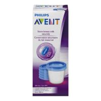 ʕ￫ᴥ￩ʔ ถ้วยเก็บน้ำนม Philips AVENT 6 Ounce Breast Milk Storage Starter Set 5 แพ็ค