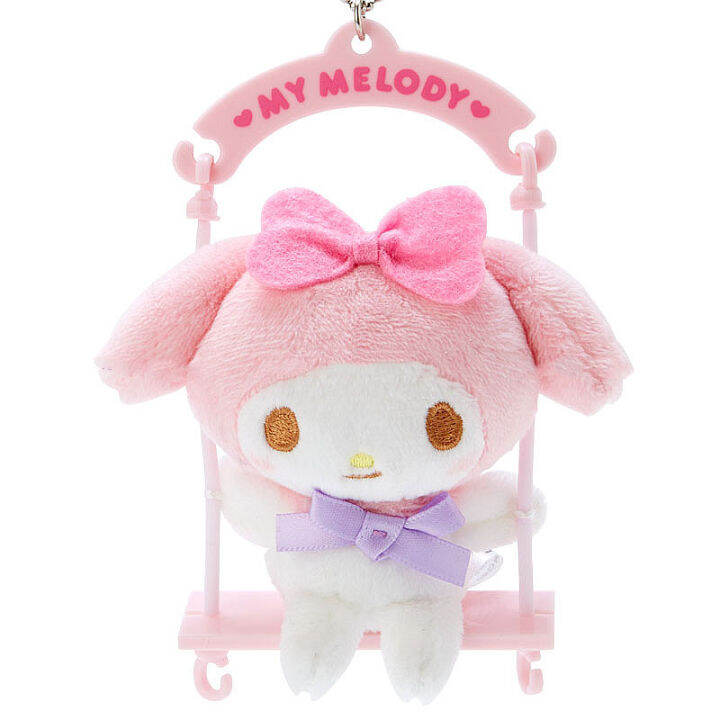 kawaii-plush-key-ring-sanrioed-น่ารัก-kuromi-การ์ตูน-my-melody-ตุ๊กตา-soft-plush-พวงกุญแจกระเป๋าจี้อุปกรณ์เสริมตุ๊กตาสาวของขวัญ