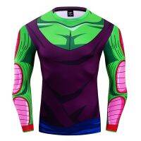 bjh✷✌  New Print T Shirt Men Compression Sleeve Elastic Tight Clothing Tees