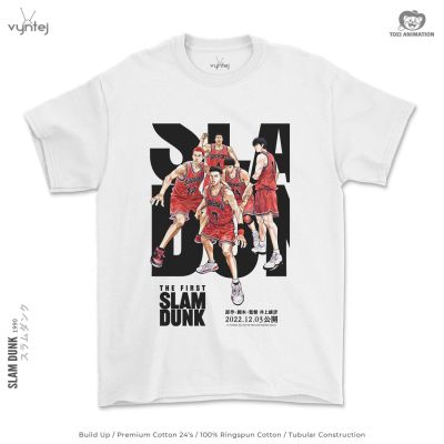 ข้อเสนอพิเศษ tshirt เสื้อยืด พิมพ์ลายการ์ตูนอนิเมะ Slam DUNK Movie 007(S-5XL)S-5XL