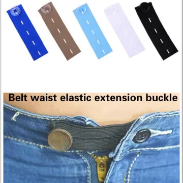  Button Extenders for Jeans, Belt Extension Buckle, Adjustable  Elastic Pants Extender for Pregnant Women(White) : Clothing, Shoes & Jewelry