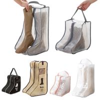 ♧ Dust-proof Rain Boots Storage Bag Portable Shoes Organizer Zipper Pouch Travel Shoes Protection Holder Bag Closet Organizer Bag