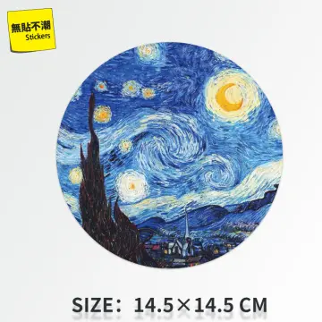 Vincent Van Gogh Sticker, Art Laptop Sticker 