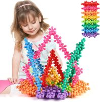 CHENQUE 2023 Plum Ball Building Blocks Sorting Toys Stacker Plastic Puzzle Baby Block Inligent Color Stacking Toy