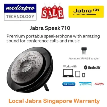 Jabra Speak 710 Portable Speaker for Music and Calls 