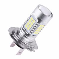 2ชิ้น60วัตต์ H7 36smd แคนบัสไม่มีข้อผิดพลาด Led ไฟตัดหมอกมอเตอร์รถบรรทุก Drl อัตโนมัติไฟที่ทำงานตอนกลางวันขับ Drl Led สีขาว