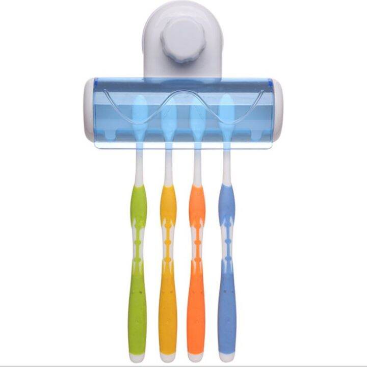 6-hooks-toothbrush-suction-cup-wall-mount-toothbrush-holders-dust-cover