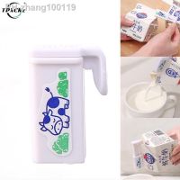 2pcs/Set Plastic Japan Style Milk Carton Sealing Clip Boxed Beverage Sealed Clamp Snack Bag Household Food Sealing Clip