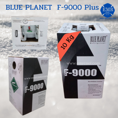 BLUE PLANET(บลู แพลนเน็ต) น้ำยาล้างระบบแอร์ ระบบปรับอากาศ F9000 Plus (10 kg/ถัง)