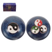 tdfj Rolling Balls Massage Metal Handball Massaging Training Massager Brocade Relaxing Practical