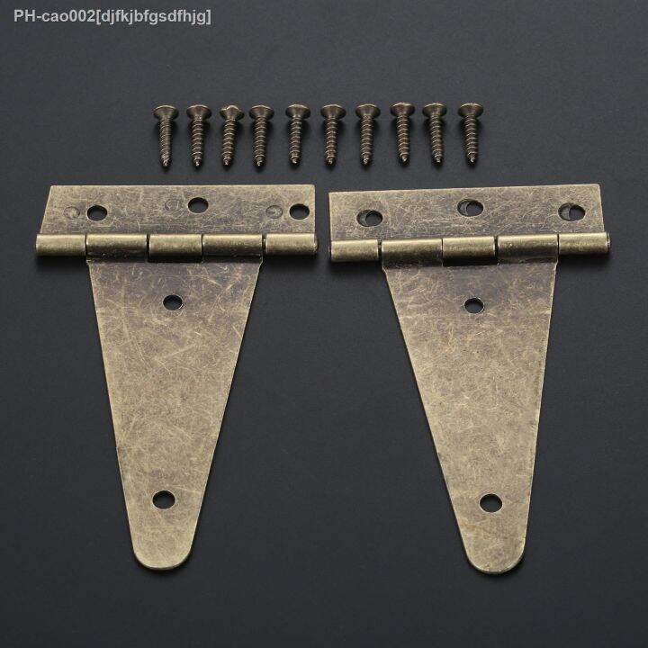 cc-2pcs-t-shape-metal-hinges-w-screw-flat-hardware-antique-10cm-wood-jewelry-cabinet-door