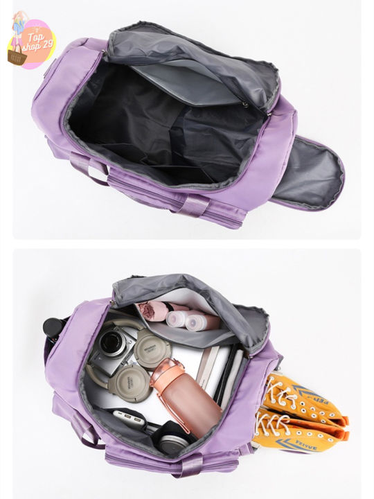 topshop29-กระเป๋าเดินทางพับเก็บได้-กระเป๋าพับได้-กระเป๋าใส่ของ-ทรงสวย-ใบใหญ่-กระเป๋าพับได้รุ่นที่สอง