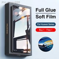 Full Glue Curved Screen Protector For Huawei Mate 40 Pro Mate 30 Pro P40 Pro P30 Pro HD Clear Soft Film