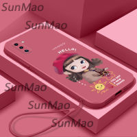 For เคสโทรศัพท์ Samsung Note 10 เสื้อโค้ทสาว Softshell ขอบตรง